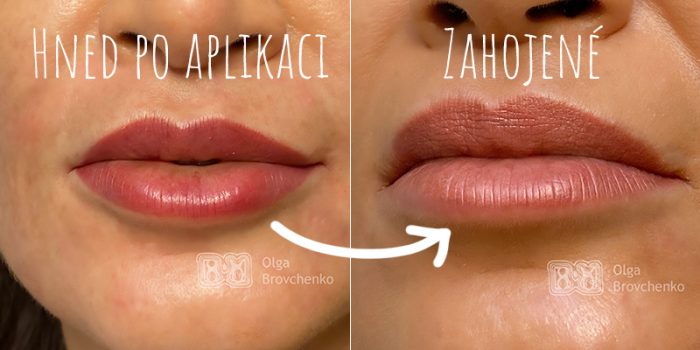 Proč permanentní make up rtů nevypadá jako rty nalíčené rtěnkou? - Olga Brovchenko